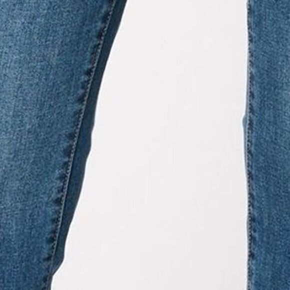 NYDJ Women's Pants Sz 0 High Rise Regular Billie Ankle Jeans w Cool Blue A680554 - Picture 2 of 4